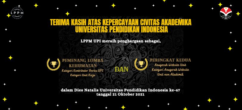Penghargaan LPPM UPI 2021