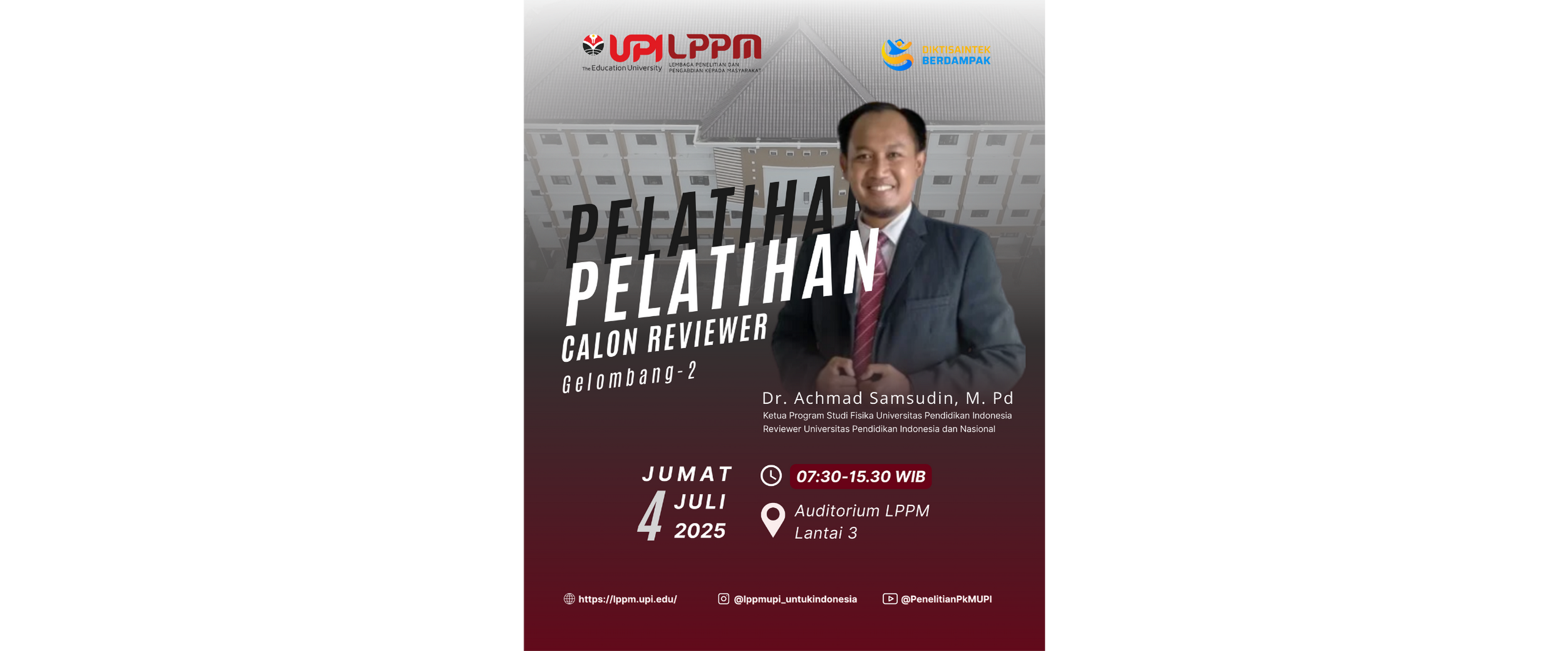 Pelatihan Calon Reviewer Gel 2