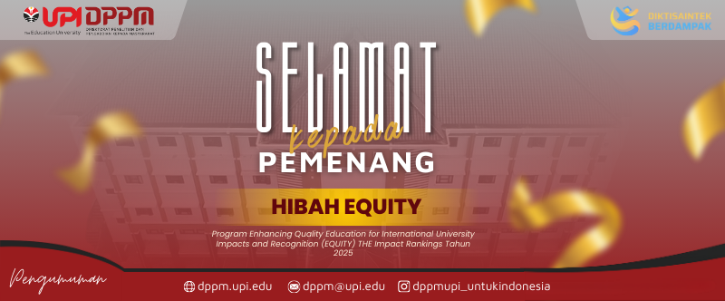 Selamat kepada para pemenang Hibah EQUITY