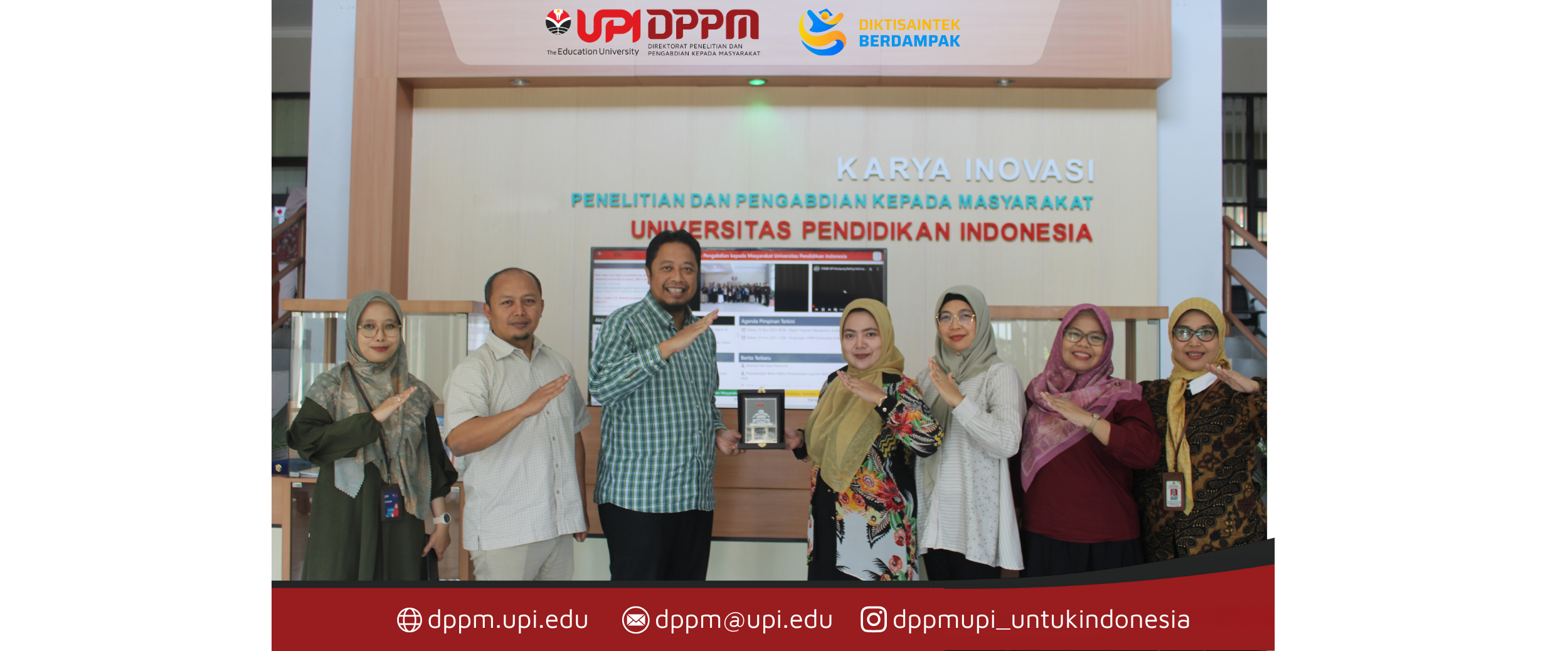 DPPM UPI Terima Kunjungan LPPM Universitas Sultan Ageng Tirtayasa untuk Penjajakan Kerja Sama Riset dan Publikasi