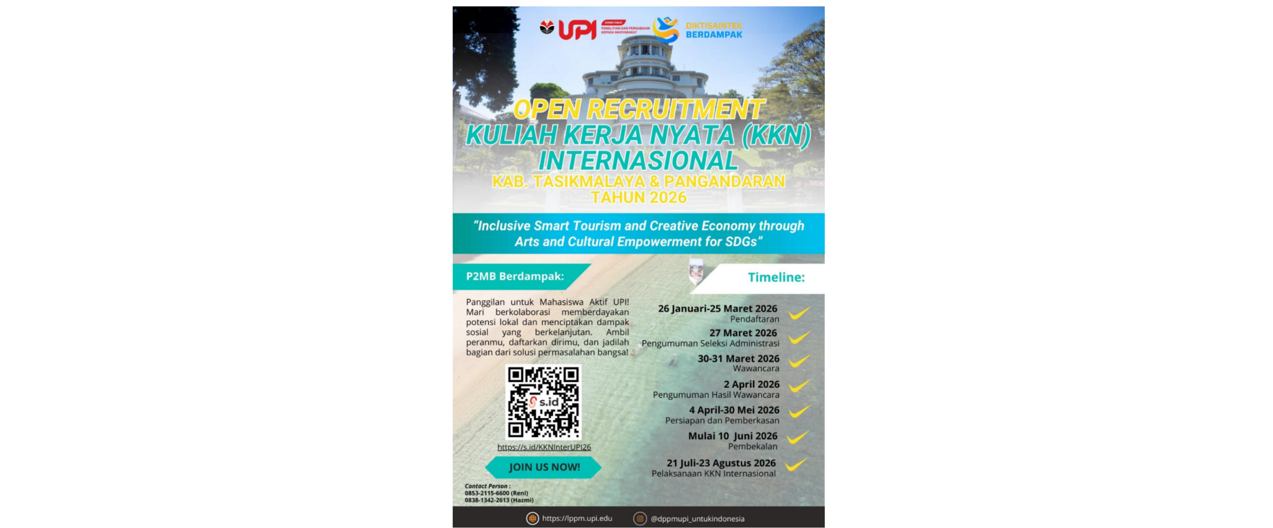 Open Recruitmen KKN Internasional Tahun 2026