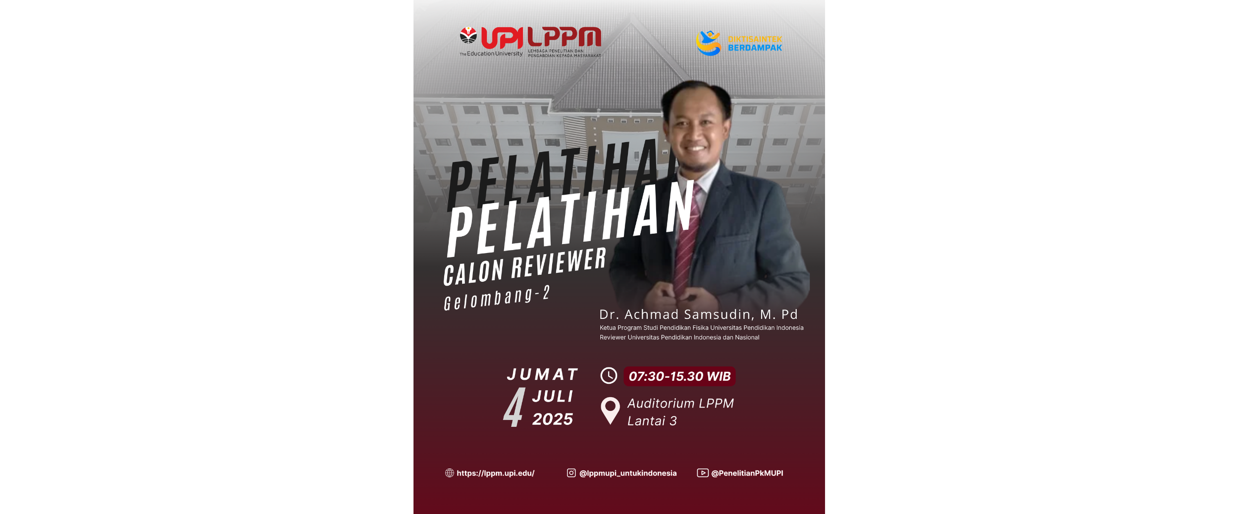 Pelatihan Calon Reviewer Gelombang ke-2
