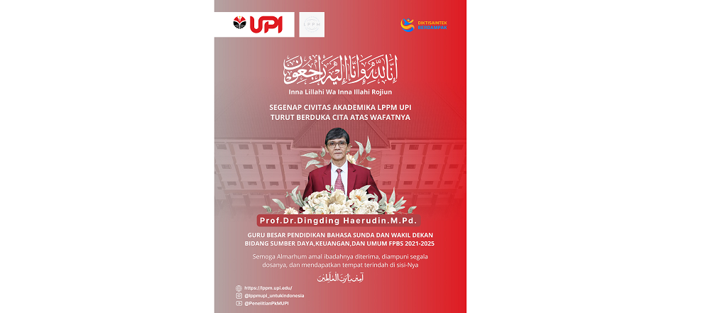 Berita Duka Atas Wafatnya Prof.Dr.Dingding Haerudin.M.Pd